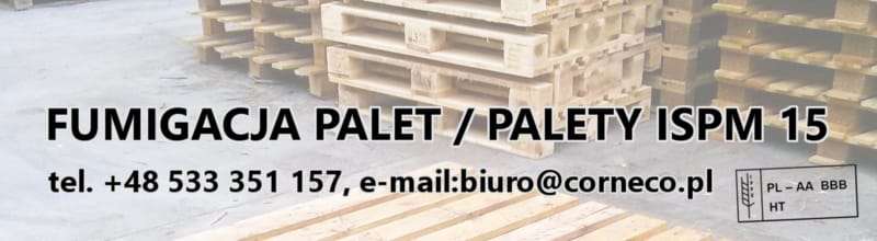 Fumigacja palet