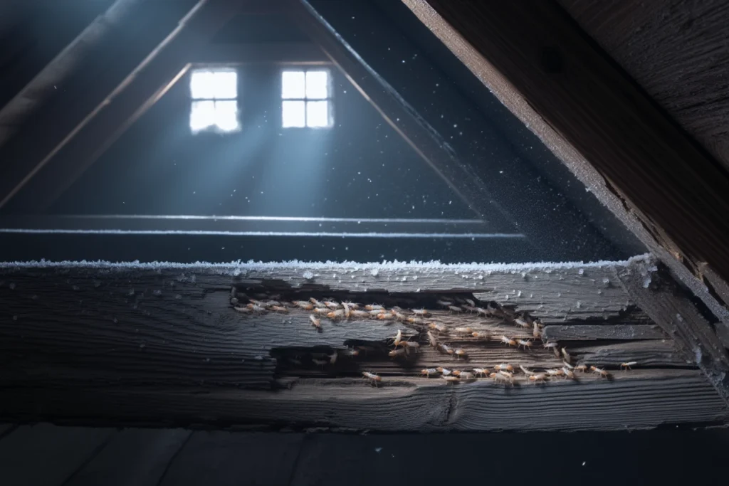 czy szkodniki drewna zamarzaja zima